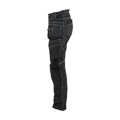 Blåkläder 7990 dame håndværker buks stretch x1900, sort