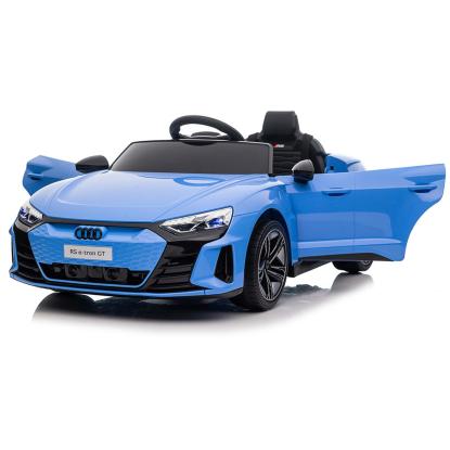 AUDI RS e-tron GT elbil til børn, 4 x 12V, blå