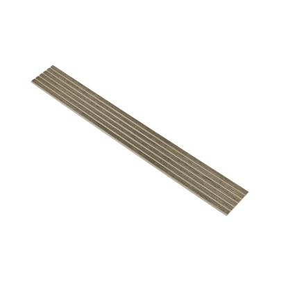 I-Wood Medio+ Original akustikpanel, sort olieret, beige filt og lys kerne, egefiner, 16 x 300 mm