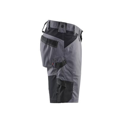 Blåkläder 1753 håndværker shorts med stretch, mellemgrå
