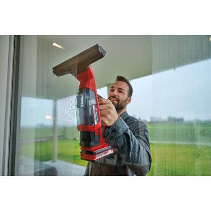 Einhell BRILLIANTO akku vinduesvasker, 18V, uden batteri og lader