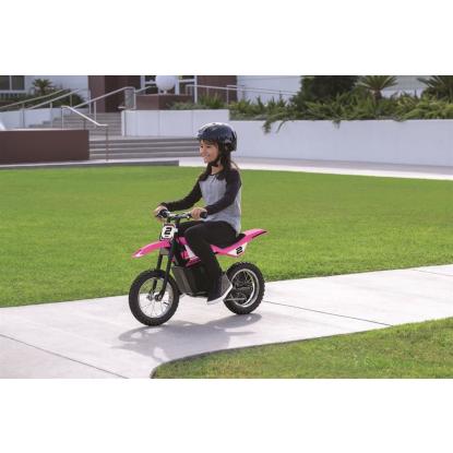 Razor Dirt Rocket MX125 elektrisk crosser, 13 km/t, pink