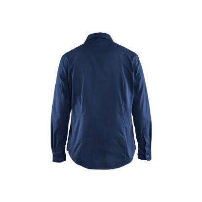 Blåkläder 3208 dame twill skjorte, marineblå