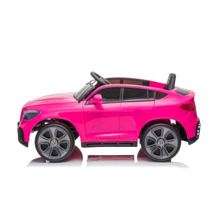 Mercedes GLC Coupe elbil til børn, 4 x 12V, pink