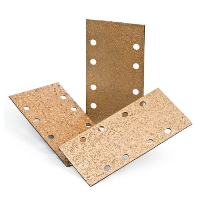 Carbide slibeplade, 185 x 93 mm, korn 36 - til rystepudsere fra Bosch, Makita mv.