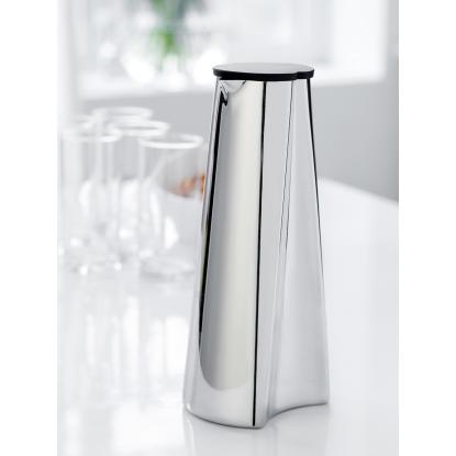 Steel-Function tower kande med låg, rustfrit stål/silikone - 1 liter