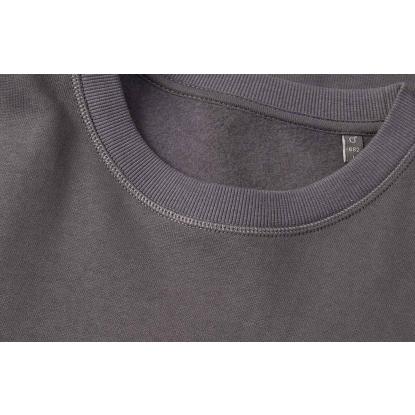 ID 0682 sweatshirt, økologisk, silver grey