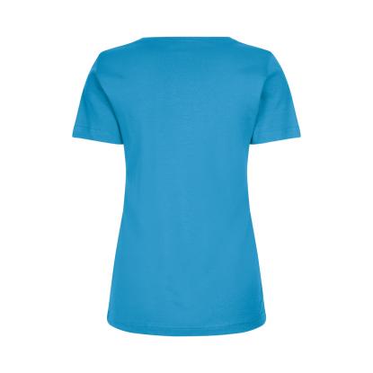 ID 0508 Interlock T-shirt, dame, turkis
