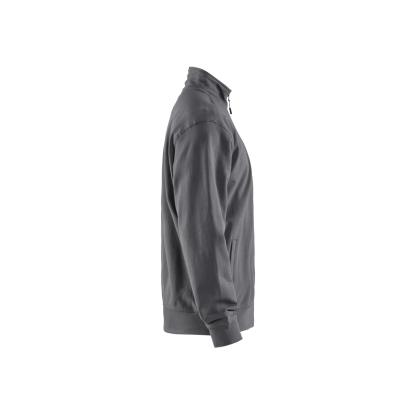 Blåkläder 3371 sweatshirt full zip, mørk grå