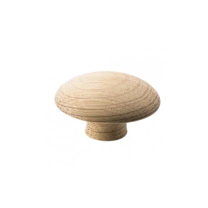 Beslag Design Mushroom knop, Ø50 mm, ubehandlet eg