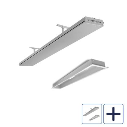 HEATSTRIP Elegance el terrassevarmer til indbygning, hvid