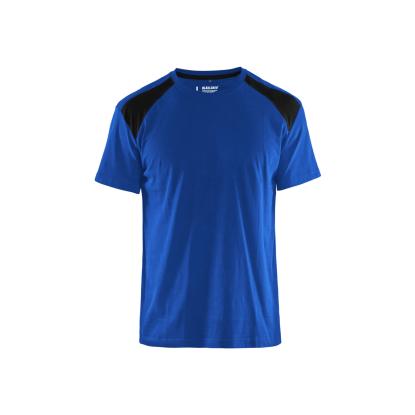 Blåkläder 3379 t-shirt, koboltblå/sort