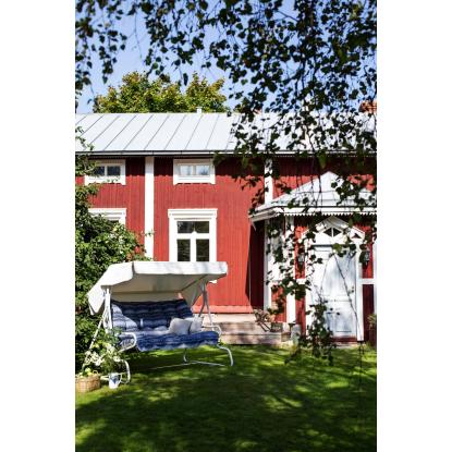 Varax De Luxe 3 personers hængesofa, blå-mønstret