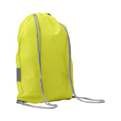 ID 1850 Gymbag, rygsæk, fluorescerende gul