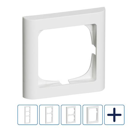 Lauritz Knudsen FUGA Softline 63 ramme, hvid