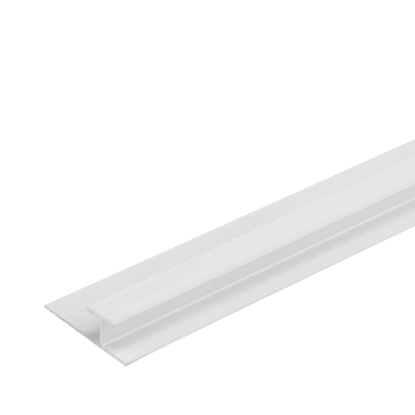 FibroTech SPC connection profile, 4,5 x 18 x 2610 mm, hvid