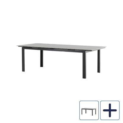 Venture Design Levels havebord, grå/sort