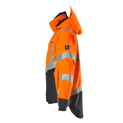 MASCOT SAFE SUPREME Harlow skaljakke, hi-vis orange/mørk marine