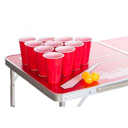 Stanlord foldbart beer pong-bord inkl. 24 kopper og bolde