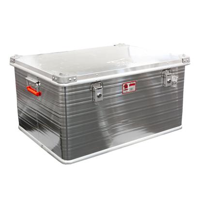 JUMBO alu-kasse, indv. mål 870 x 460 x 350 mm, 140 liter, lasteevne 130 kg