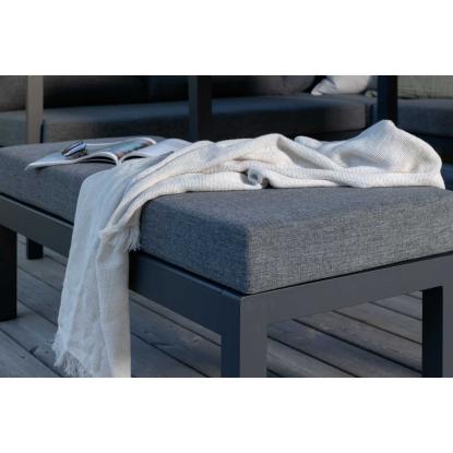 Venture Design Ramos hjørnesofasæt, sort/grå