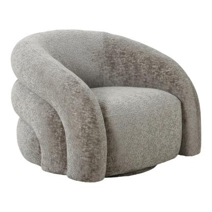 Loungestol med drejefunktion, natur