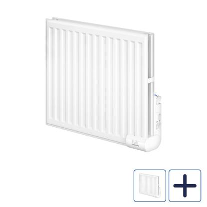 Pax oliefyldt elradiator, 600 x 500 mm