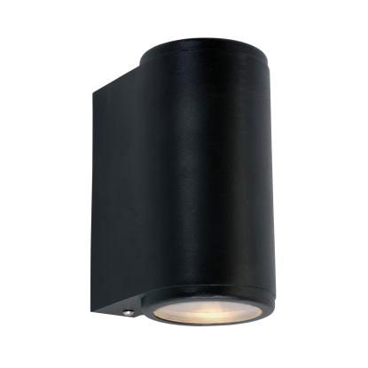 Norlys Mandal LED væglampe, Up/Downt, GU10, IP44, sort