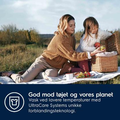 Electrolux 800 UltraCare integreret vaske/tørremaskine EW8WB864T3 - 8 kg