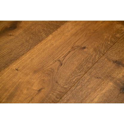 Wallmann Herregårdsplank, Rustik/Wood Line, børstet røget olie, eg, V4