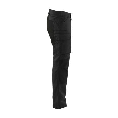 Blåkläder 1486 flammehæmmende buks inherent med stretch, sort
