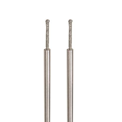 Proxxon diamantslibestift kugle 2,2 mm til glas, sten og granit, 2 stk.