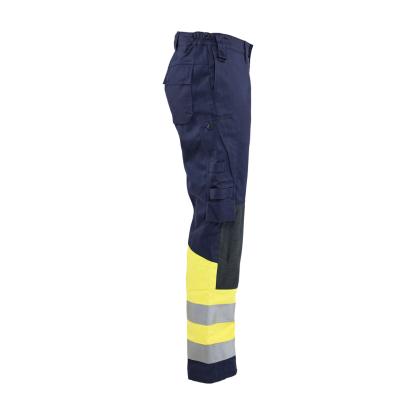 Blåkläder 7181 dame multinorm buks, marineblå/hi-vis gul