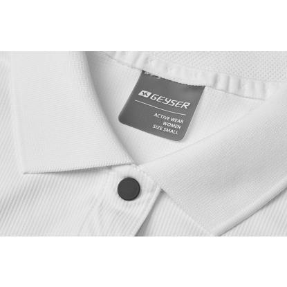 GEYSER G11004 active poloshirt, dame, hvid