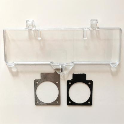 Wexim klaplåg og låse-kit til 7001/7002 og 7101/7102 byggestrømstavle