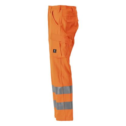 MASCOT SAFE LIGHT arbejdsbukser med lårlommer, hi-vis orange