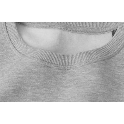 ID 0683 sweatshirt, økologisk, dame, lys grå melange