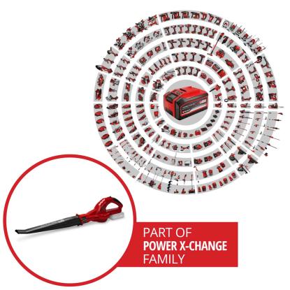 Einhell GC-CLB 18/210 Li-Solo akku løvblæser, uden batteri og lader