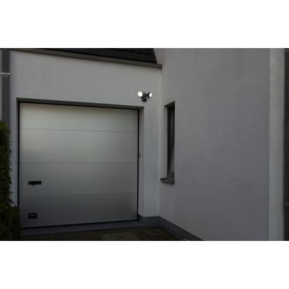 LUTEC connect DRACO udendørs LED væglampe med kamera og sensor, IP44, sort