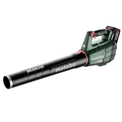 Metabo LB 18 LTX BL løvblæser, 18V, med 2 x 5,2 Ah batteri og lader