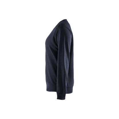 Blåkläder 3408 dame sweatshirt, mørk marineblå/sort