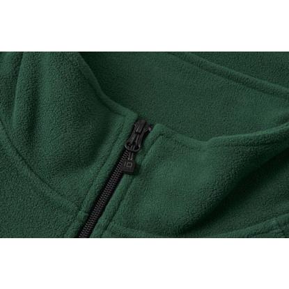 ID 0803 cardigan, mikrofleece, flaskegrøn
