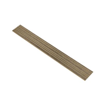 I-Wood Basic Mixed akustikpanel, sort olieret, brun filt og lys kerne, egefiner, 16 x 300 mm 