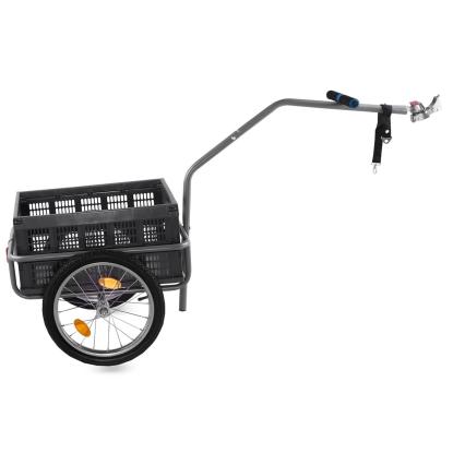 Cykelanhænger med aftagelig transportkasse, maks. 50 kg