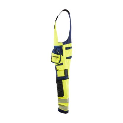 Blåkläder 2626 high vis overall 4-vejs stretch, hi-vis gul/marineblå