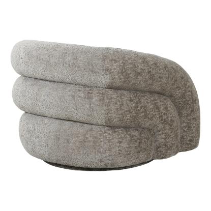 Loungestol med drejefunktion, natur