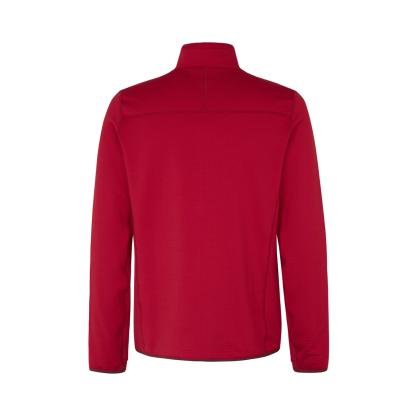 ID 0840 cardigan med stretch, komfort, rød