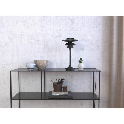 Belid Picasso bordlampe, Ø18 cm, H34,8 cm, G4, mat sort