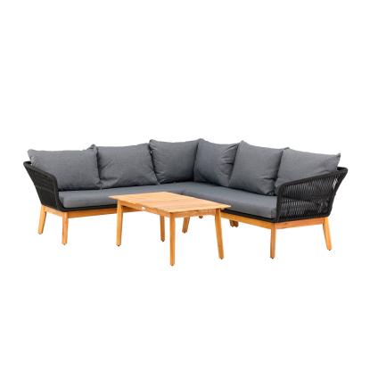 Venture Design Chania hjørnesofasæt, mørkegrå