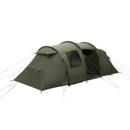 easy camp Leka Twin 6 tunneltelt til 6 personer, grøn